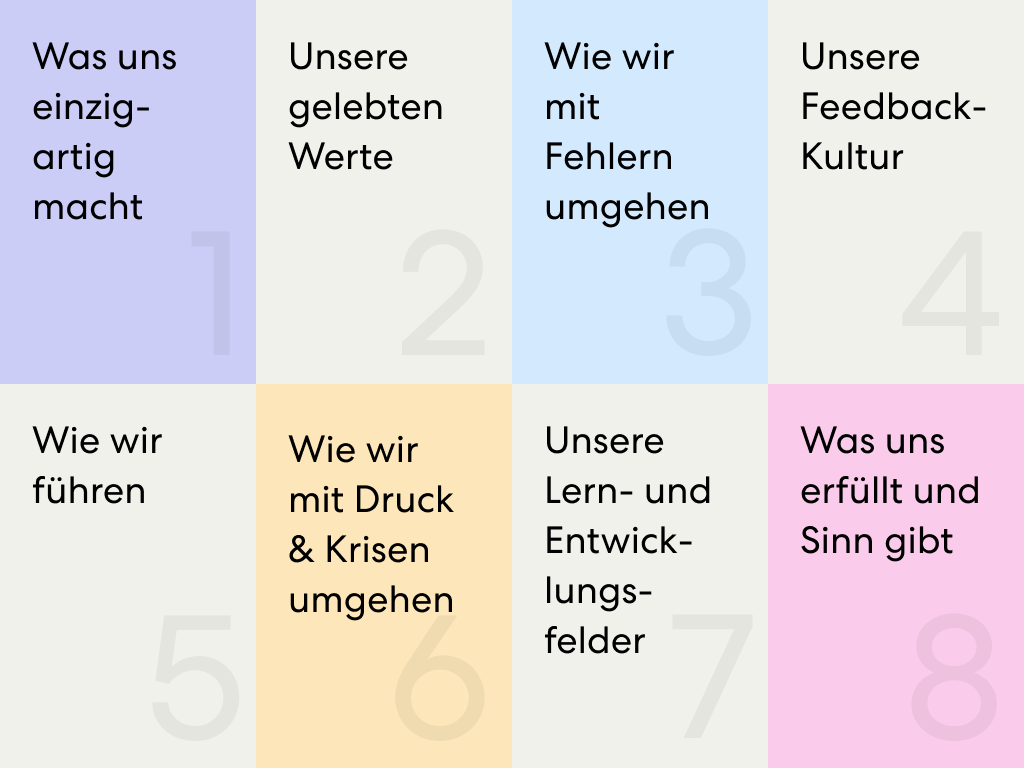Ergebnis der Kulturträger-Analyse: 8 Insights zum Kern der Arbeitgebermarke